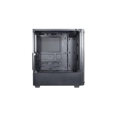 Inter-Tech C-303 Mirror Tower ATX Case - Sleek Black Design, No Power Supply Included, Perfect for Custom Builds!